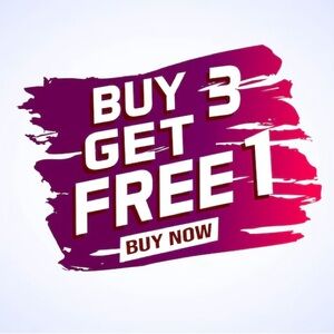 BUY 3 GET 1 FREE